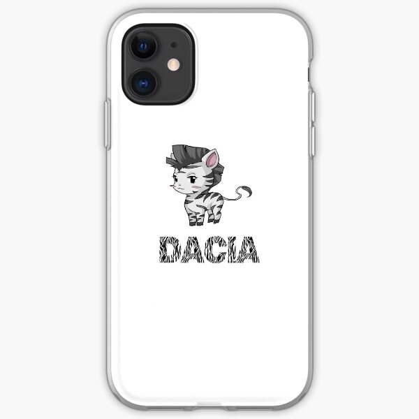 Zebra Dacia iPhone Soft Case