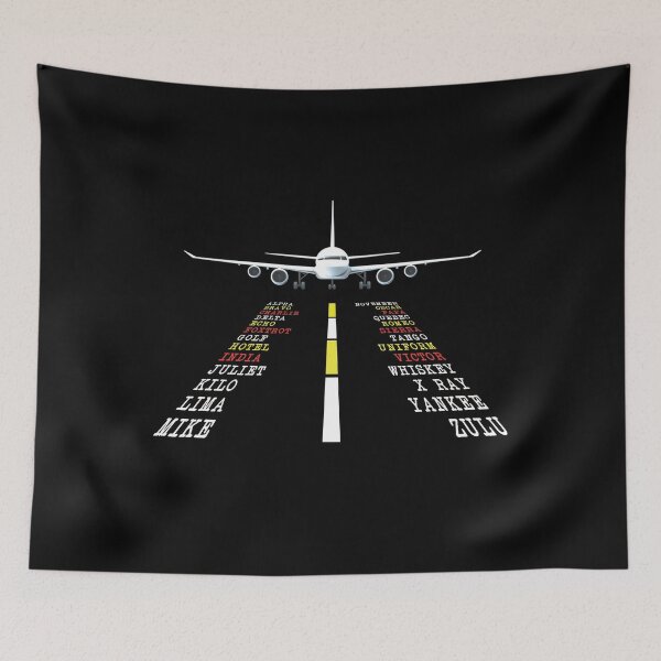 Item preview, Aviation Phonetic Alphabet - Airplane Lovers  designed and sold by Ikaroots.