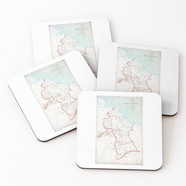 Item preview,  Guyana - Vintage Guyana Map designed and sold by TeeARTHY.