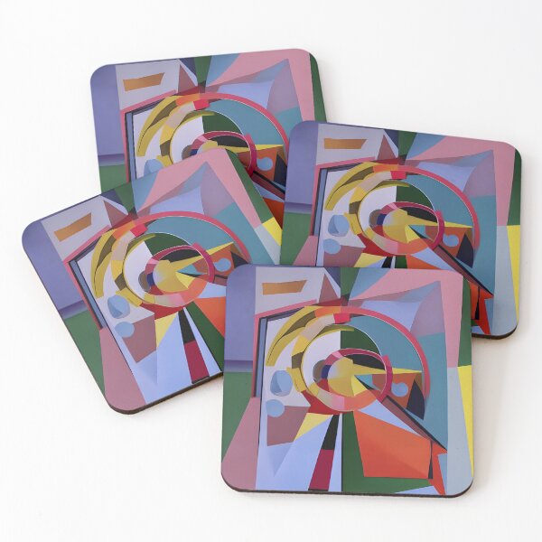 Item preview, Cubism Abstract Teleport  designed and sold by syncscollective.
