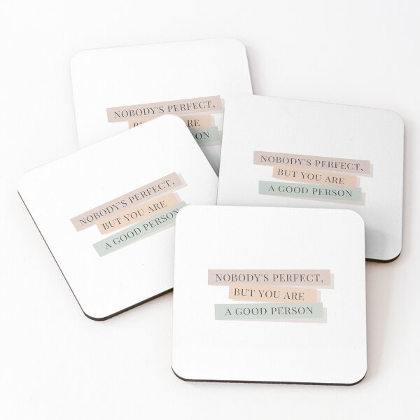 Item preview, nobody's perfect,but you are a good person designed and sold by SugasShop.