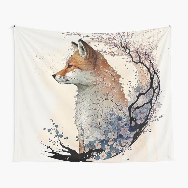 Beautiful Fox Illustration