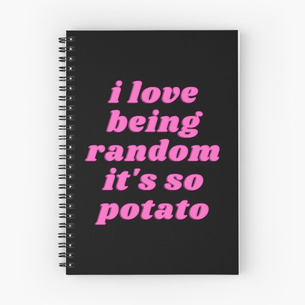 Aperçu de l'œuvre funny cool i love being random it's so potato sarcastic tees idea gift T-shirt essentiel créée et vendue par hagawi.