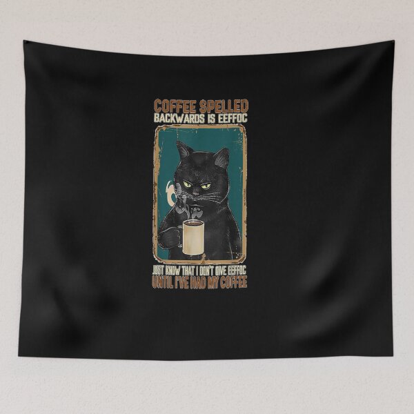 Item preview, Coffee Spelled Backwards designed and sold by bahijashop ⭐⭐⭐⭐⭐.