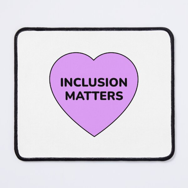 Item preview, Inclusion Matters - heart designed and sold by Inspirationmotivation.