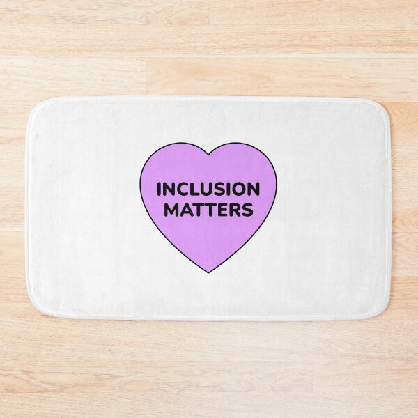 Item preview, Inclusion Matters - heart designed and sold by Inspirationmotivation.