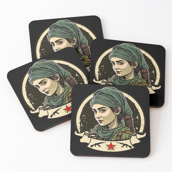 Item preview, Solidarity with the YPJ / YPG Kurdish designed and sold by ResistNormality.