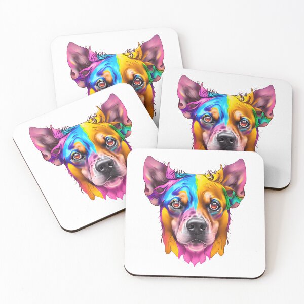 Item preview, Rainbow Pup 2 designed and sold by A.I. Does  Art.