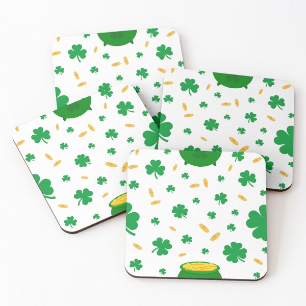 Item preview, Clover and Coin Pattern designed and sold by JawsomeCreates.