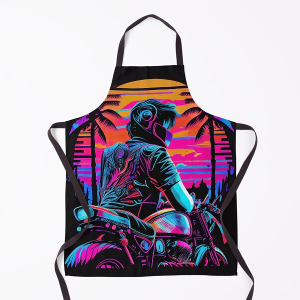 Item preview, Biker riding into the sunset designed and sold by AC-625.