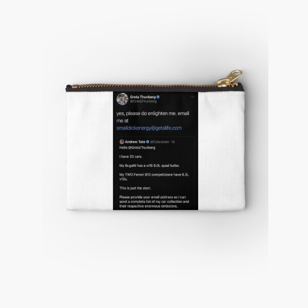 Item preview, Andrew Tate Gets Roasted By Greta Thunberg designed and sold by Dylan-Gray.