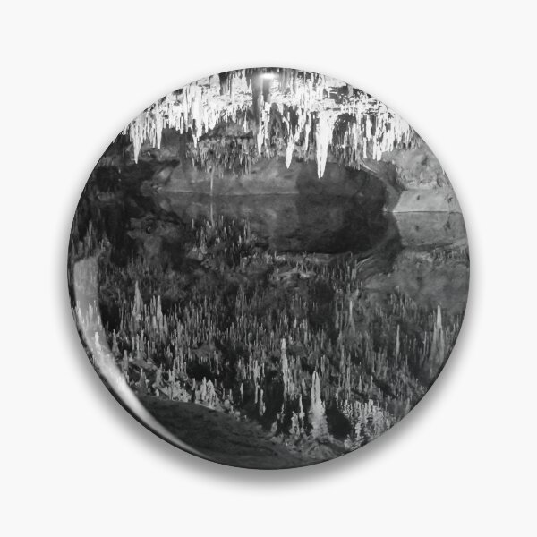 Item preview, Cavern Landscape Black and White designed and sold by princesslaina.
