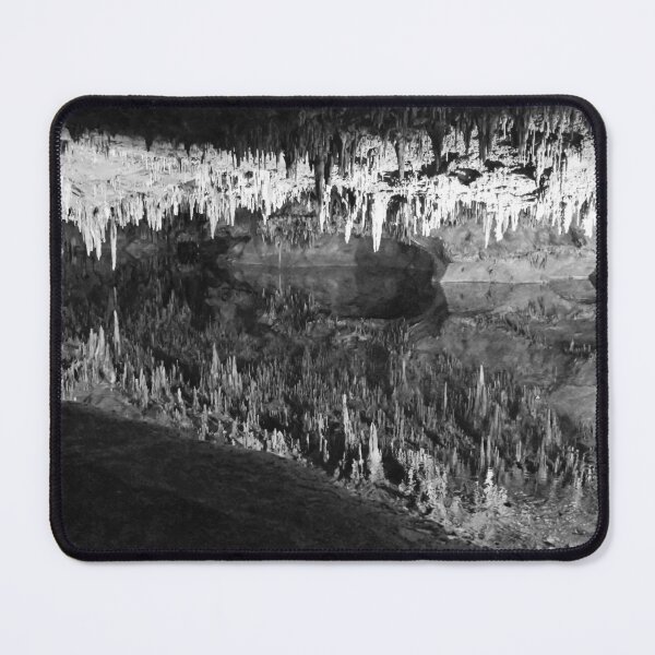 Item preview, Cavern Landscape Black and White designed and sold by princesslaina.