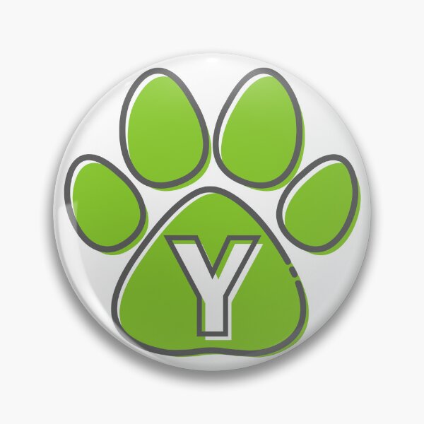 Item preview, Green Paw Monogram Y designed and sold by Lyssarien.