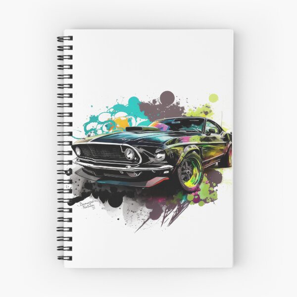 Item preview, 1969 Mach-1 - watercolor designed and sold by DamagedNation.