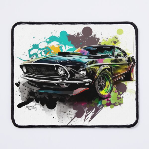 Item preview, 1969 Mach-1 - watercolor designed and sold by DamagedNation.