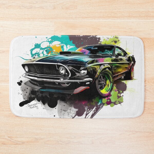 Item preview, 1969 Mach-1 - watercolor designed and sold by DamagedNation.