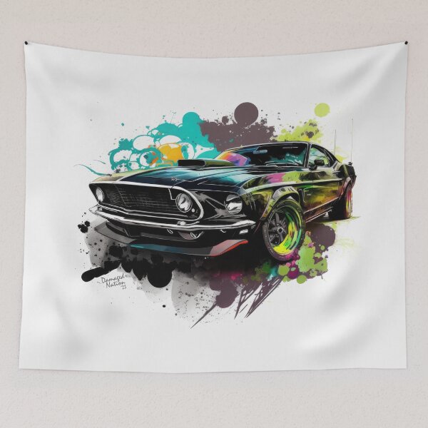 Item preview, 1969 Mach-1 - watercolor designed and sold by DamagedNation.