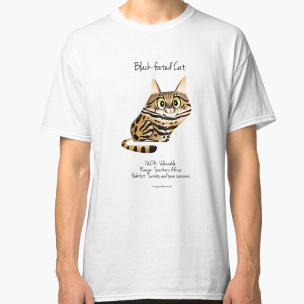 Black footed Cat Classic T-Shirt