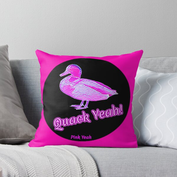 Aperçu de l'œuvre Pink Duck Quack Yeah Pattern créée et vendue par Pink  Yeah.