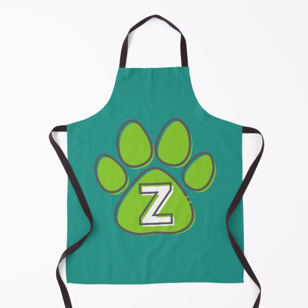 Item preview, Green Paw Monogram Z designed and sold by Coffee Lifestyle.