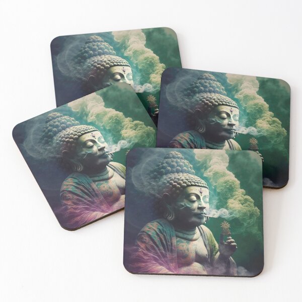 Item preview, Buda fumando Buda designed and sold by JohnVibes.