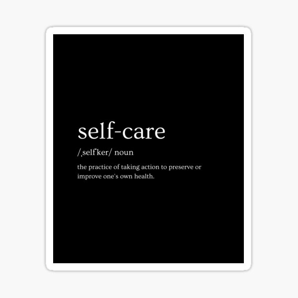 Self Care Sticker Sheet – Kwohtations