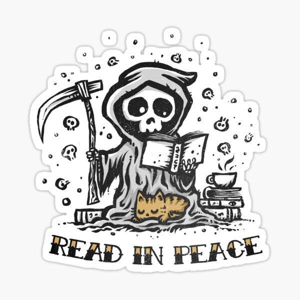 Read In Peace Decal