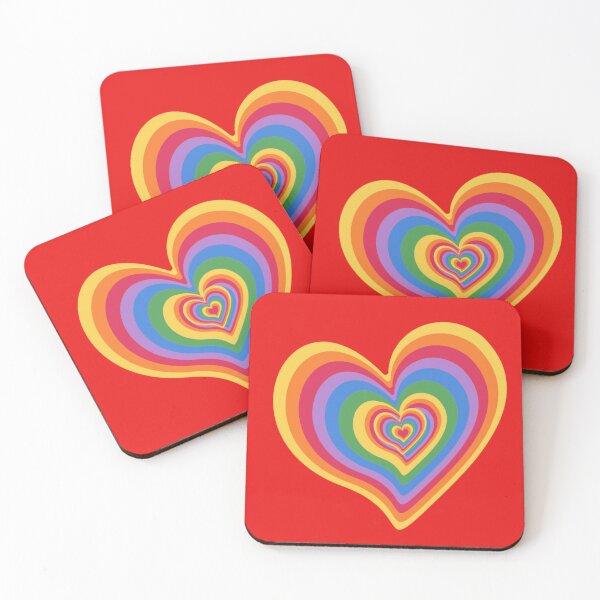 Item preview, Colourful Rainbow Heart designed and sold by Globalize.