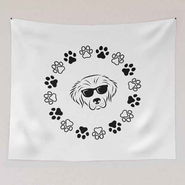 Item preview, dog retriever designed and sold by GorLorLar.