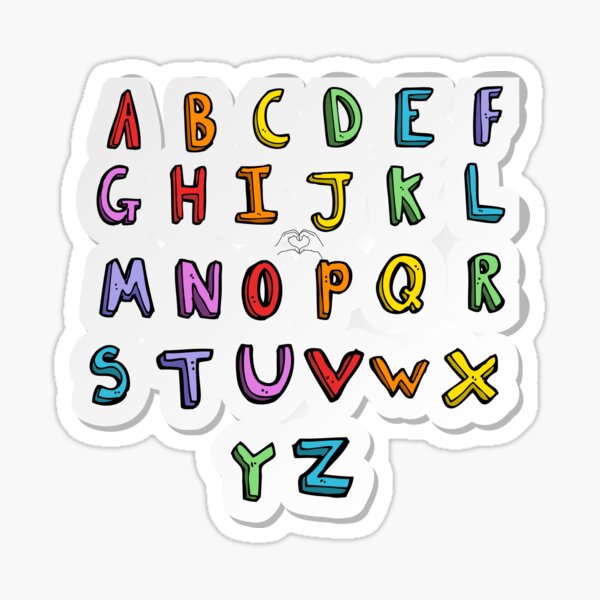 Cute Alphabet Lore Letters Numbers Stickers For Toddlers Preschool Vinyl  Early Childhood Education Decals L50 290 From Harrypopper, $2.44