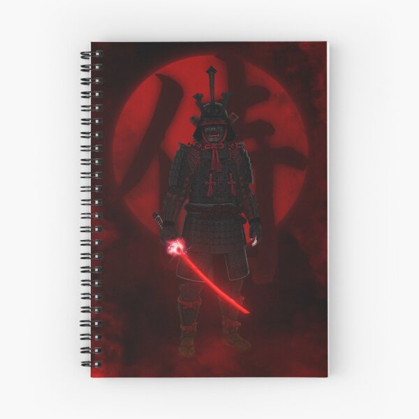 Item preview, Red Lightsaber Samurai designed and sold by GraffitiWallArt.