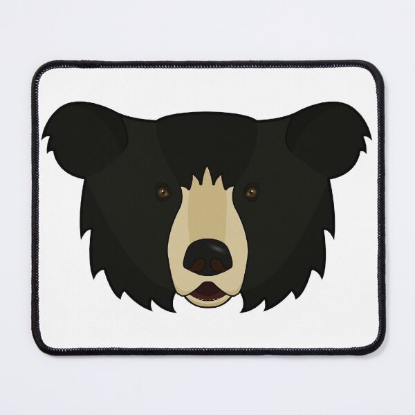 Item preview, Sloth bear face designed and sold by MaxFilms.