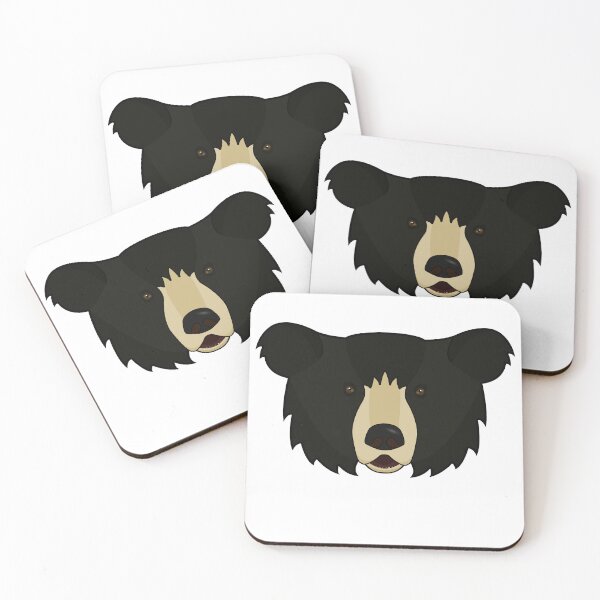 Item preview, Sloth bear face designed and sold by MaxFilms.