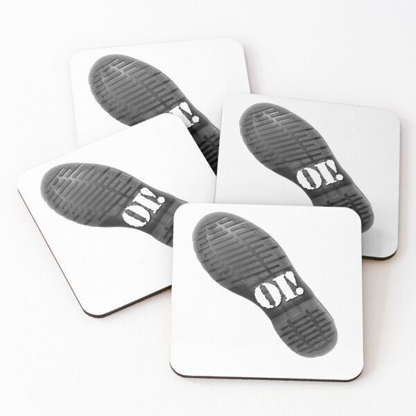 Item preview, OI! Black Boot print Skins design designed and sold by ModSupporters.