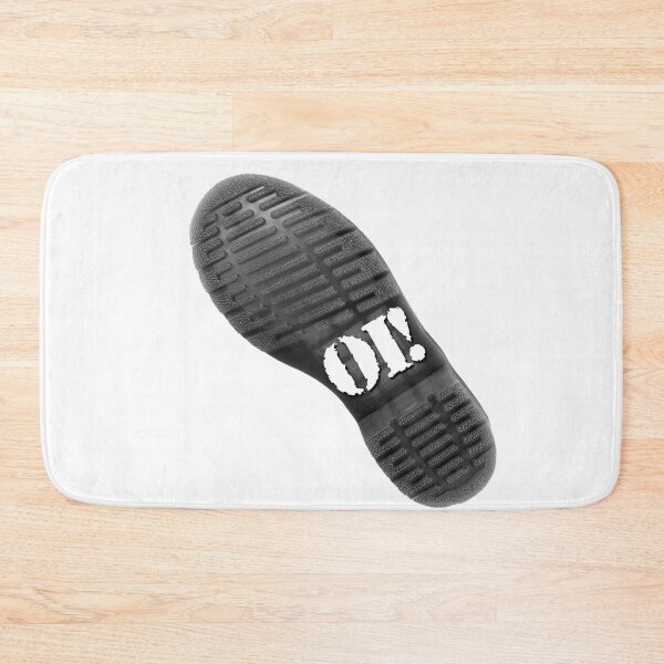 Item preview, OI! Black Boot print Skins design designed and sold by ModSupporters.