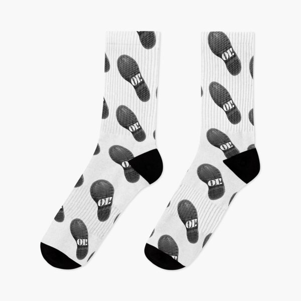 Item preview, OI! Black Boot print Skins design designed and sold by ModSupporters.
