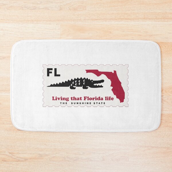 Item preview, Living life in the sunshine state, Florida state designed and sold by Mqyou.