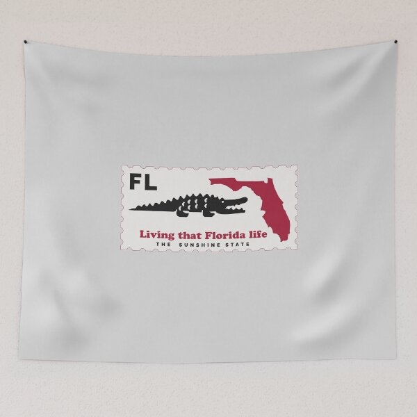 Item preview, Living life in the sunshine state, Florida state designed and sold by Mqyou.