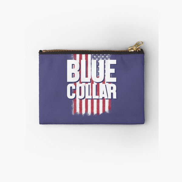 Item preview, Blue Collar over US Flag designed and sold by thelazypigeon.