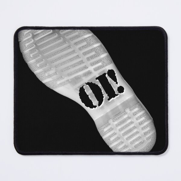 Item preview, OI! Skins boot print design in white designed and sold by ModSupporters.