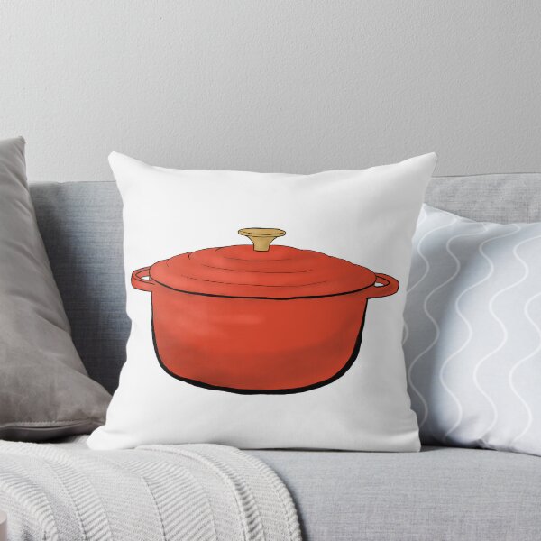 Item preview, Red Dutch Oven designed and sold by Clawberry.