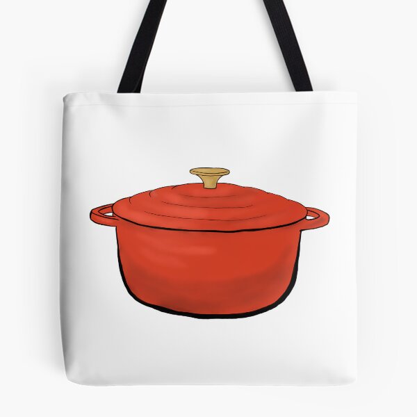 Item preview, Red Dutch Oven designed and sold by Clawberry.