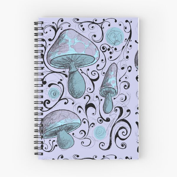 Item preview, Purple mushrooms designed and sold by nloooo.