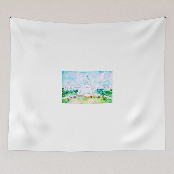 Item preview, CAPITOLIO DE LOS ESTADOS UNIDOS - retrato de acuarela designed and sold by lautir.