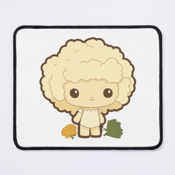 Item preview, Cauliflower cute kawaii chibi designed and sold by ChibiInstant.