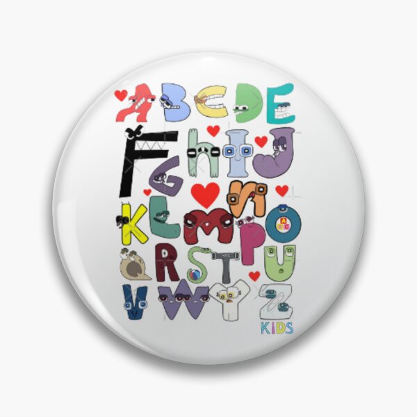 R Alphabet Lore Humans - Alphabet Lore - Pin