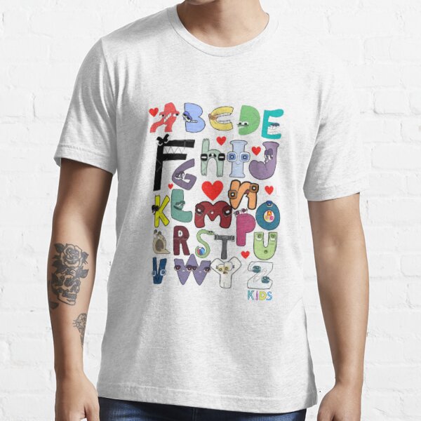 Alphabet Lore D Dylan T-Shirt, Children Costume Shirts, Kids