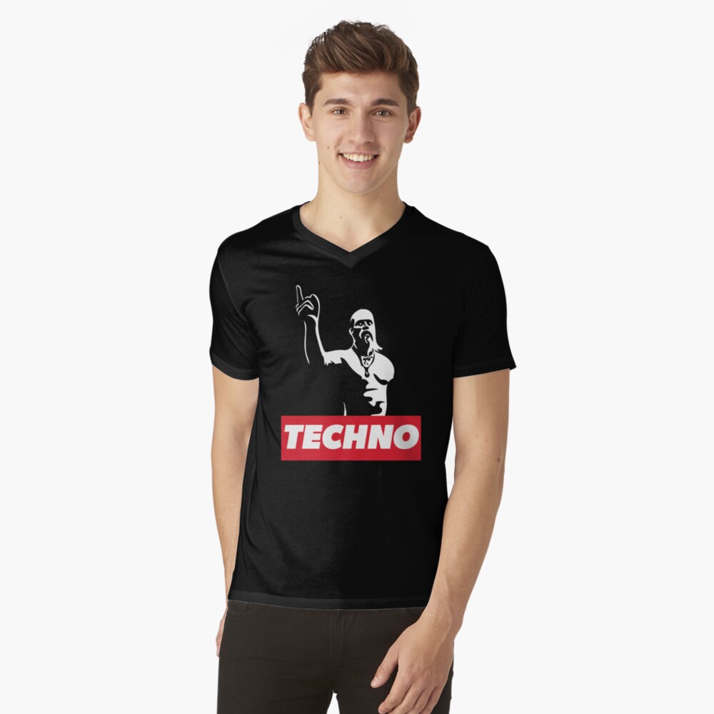 Item preview, V-Neck T-Shirt designed and sold by primordialcloud.