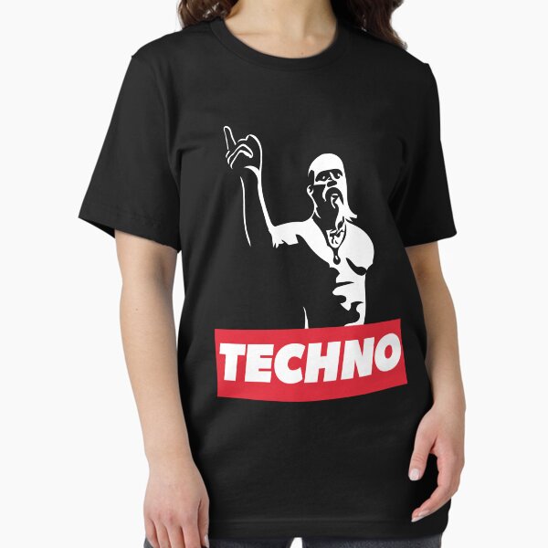 Item preview, Techno Viking meme legend for techno DJ, raver, club, festival designed and sold by Print  Androïde.
